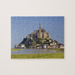 Le Mont Saint Michel i regionen Pussel