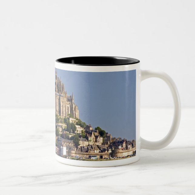 Le Mont Saint Michel i regionen Två-Tonad Mugg (Höger)