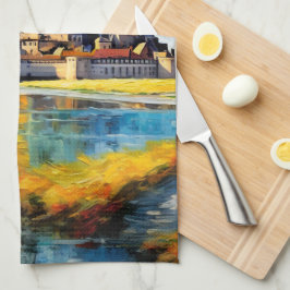 Le Mont-Saint Michel Kitchen Towels Kökshandduk
