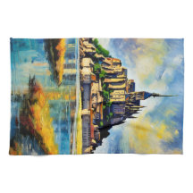 Le Mont-Saint Michel Kitchen Towels