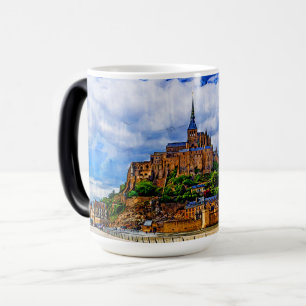 Le Mont Saint Michel Magisk Mugg