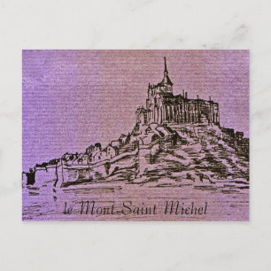 le Mont-Saint-Michel Vykort