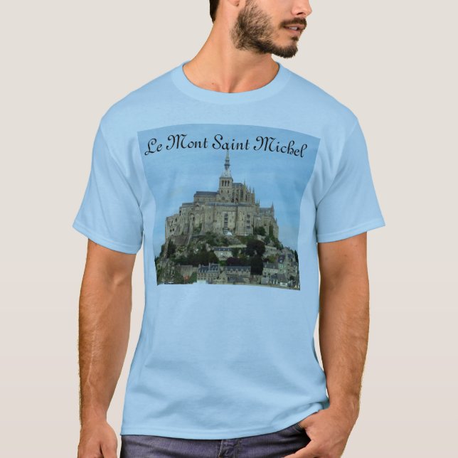 Le Mont Sanktt Michel Tee Shirt (Framsida)