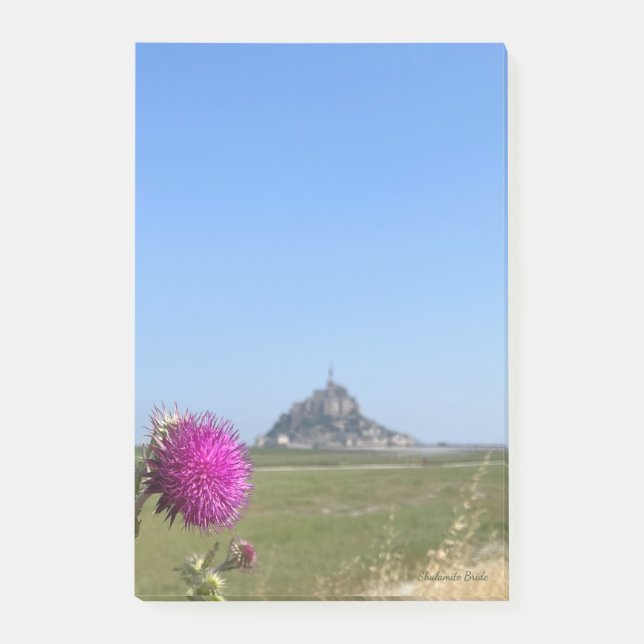 Le Mont St. Michel, Frankrike Post-it Block (Framsida)