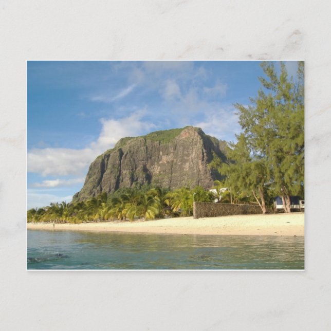 Le Morne - Mauritius Vykort (Framsida)