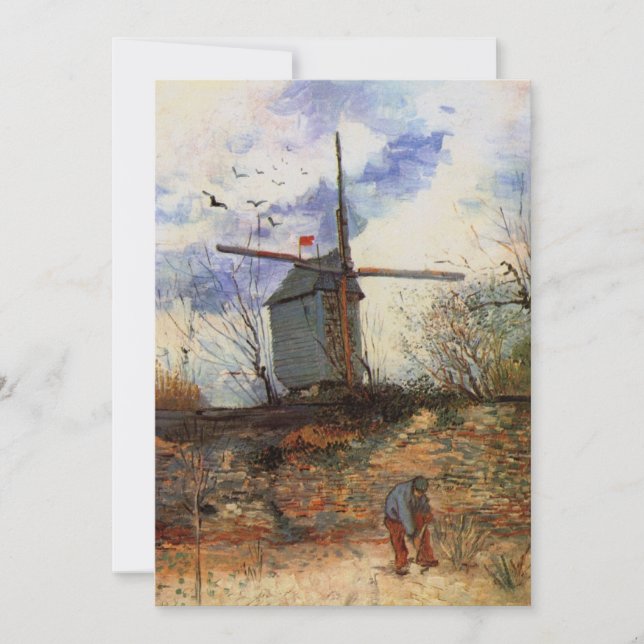 Le Moulin de la Galette av Vincent van Gogh (Framsida)