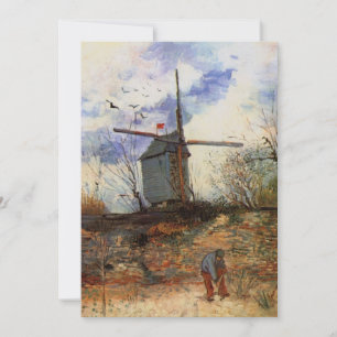 Le Moulin de la Galette av Vincent van Gogh