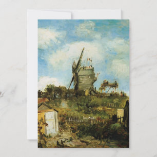 Le Moulin de la Galette av Vincent van Gogh