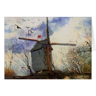 Le Moulin de la Galette av Vincent van Gogh Hälsningskort