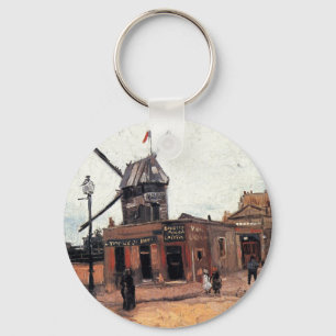Le Moulin de la Galette av Vincent van Gogh Nyckelring