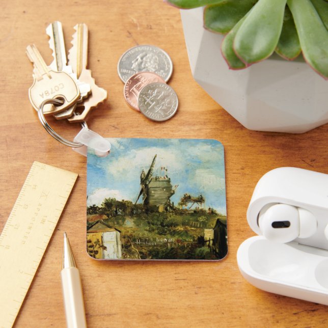 Le Moulin de la Galette av Vincent van Gogh Nyckelring (Skrivbord)