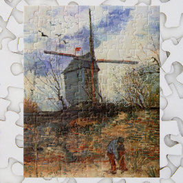 Le Moulin de la Galette av Vincent van Gogh Pussel