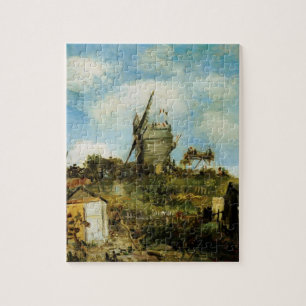 Le Moulin de la Galette av Vincent van Gogh Pussel