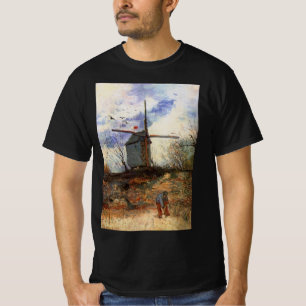 Le Moulin de la Galette av Vincent van Gogh T Shirt