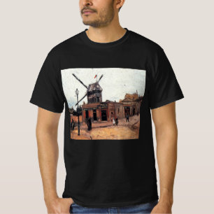Le Moulin de la Galette av Vincent van Gogh T Shirt