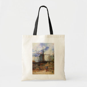 Le Moulin de la Galette av Vincent van Gogh Tygkasse