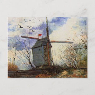 Le Moulin de la Galette av Vincent van Gogh Vykort
