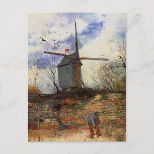 Le Moulin de la Galette av Vincent van Gogh Vykort