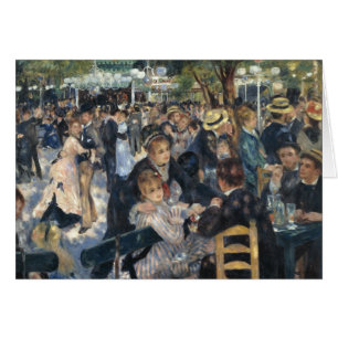 Le Moulin de la Galette Hälsningskort