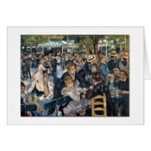 Le moulin de la Galette Hälsningskort