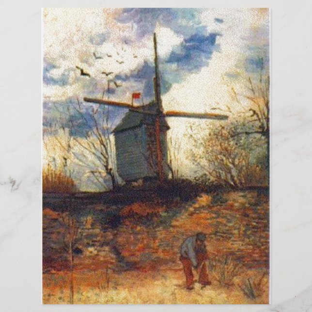 Le Moulin de la Galette Van Gogh (Framsida)
