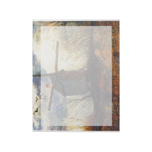 Le Moulin de la Galette Van Gogh Anteckningsblock (Roterad)