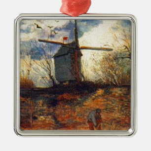 Le Moulin de la Galette Van Gogh Julgransprydnad Metall