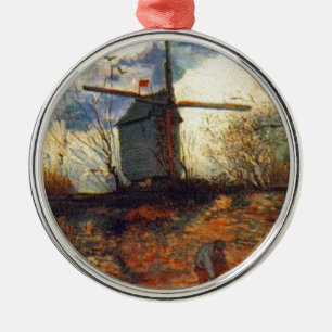 Le Moulin de la Galette Van Gogh Julgransprydnad Metall