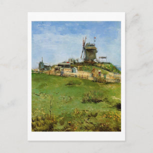 Le Moulin de la Galette, Vincent van Gogh Vykort