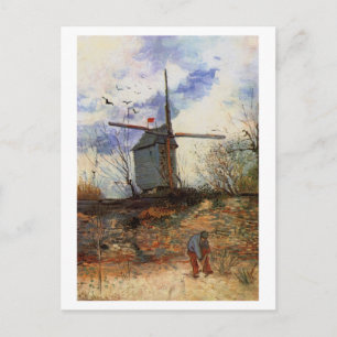 Le Moulin de la Galette, Vincent van Gogh Vykort