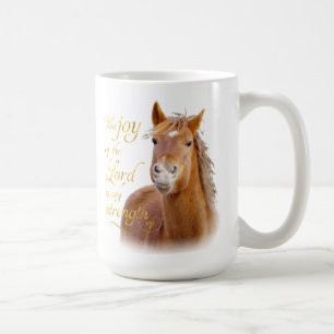 Le muggen för hästbibelVerse Kaffemugg