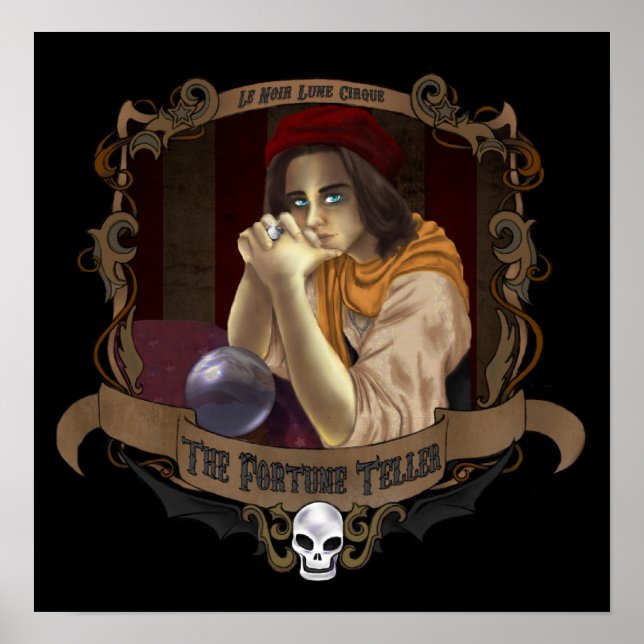 Le Noir Lune Cirque - Spåmannen Poster (Framsidan)
