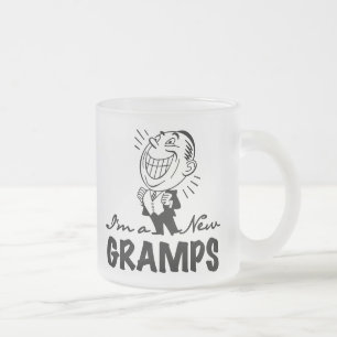 Le nya Gramps T-tröja och gåvor Frostad Glasmugg