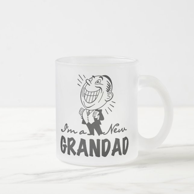 Le nya GrandadT-tröja och gåvor Frostad Glasmugg (Höger)