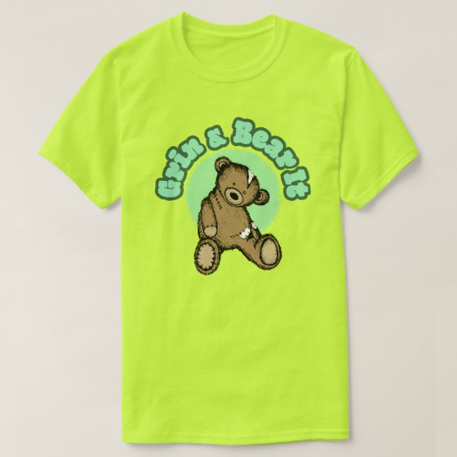 Le och stå ut med det t shirt (Design framsida)