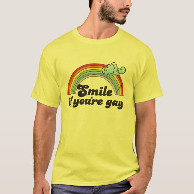 LE, OM DU är GLAD T-shirt (Framsida)