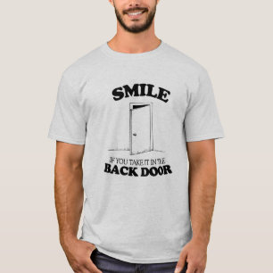 LE, OM DU TAR DET I BAKDÖRREN - .PNG TEE SHIRT