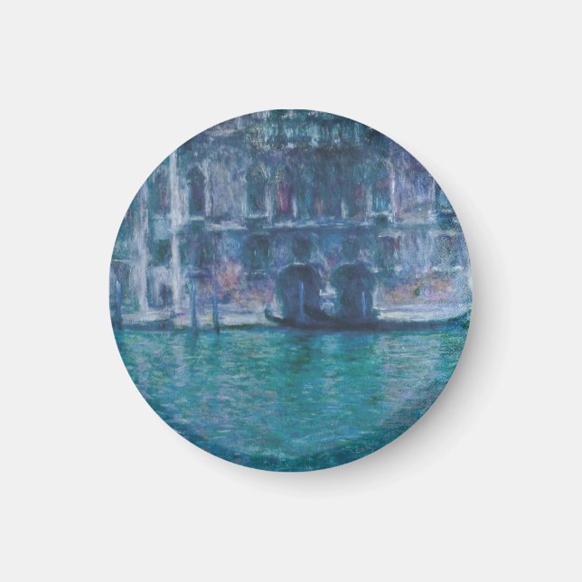 Le palais da Mula Claude Monet Magnet (Framsidan)