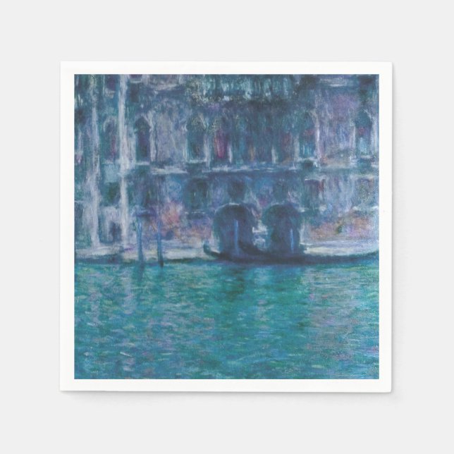 Le palais da Mula Claude Monet Pappersservett (Framsidan)