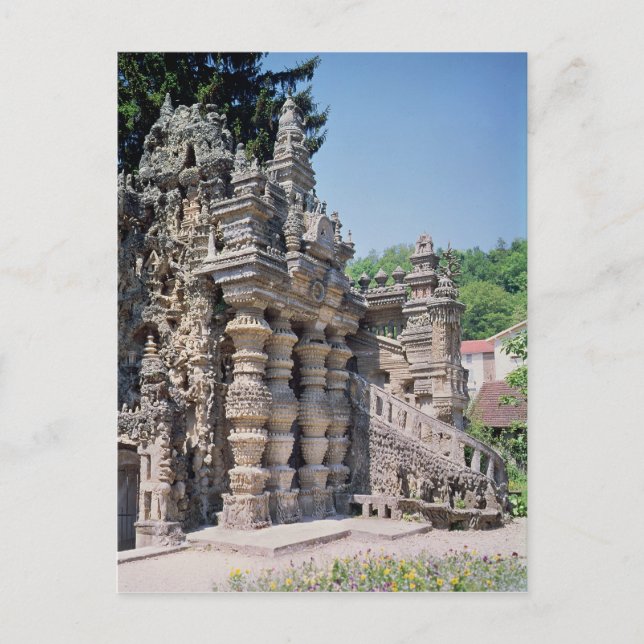 Le Palais Ideal, byggt 1879-1912 Vykort (Framsida)