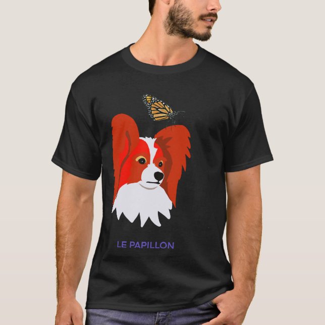 Le Papillon T Shirt (Framsida)