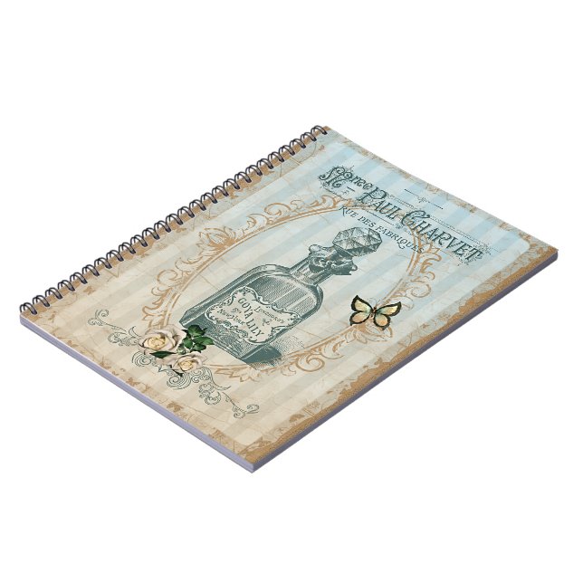 Le Parfum II - bärbar dator Anteckningsbok Med Spiral (Vänstra Sidan)