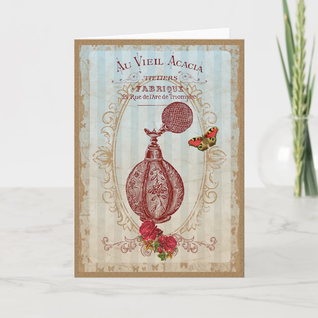 Le Parfum III - gratulationskort Helgkort (Framsida)