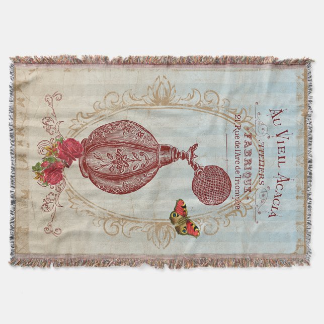 Le Parfum III - Throw Blanket Filt (Framsidan)