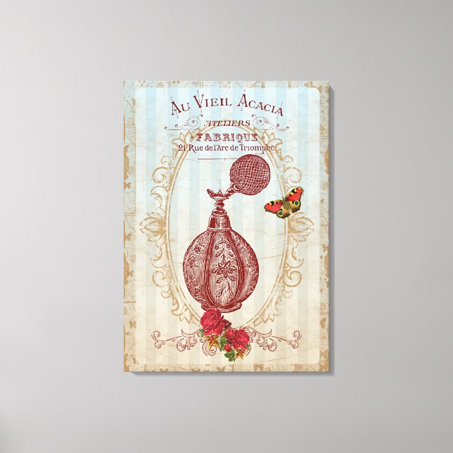 Le Parfum III - Wrapped Canvas (Framsida)