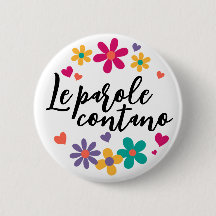 "Le parole contano" Button