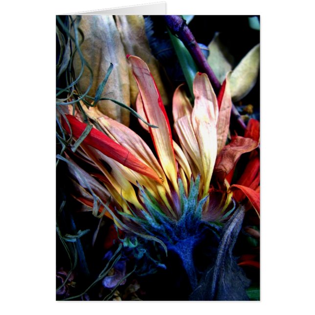 le passage des fleurs hälsningskort (Framsidan)