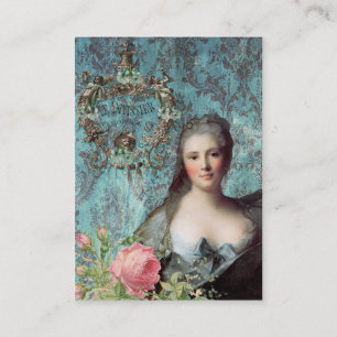 Le Patissier Madam Pompadourvisitkort Visitkort
