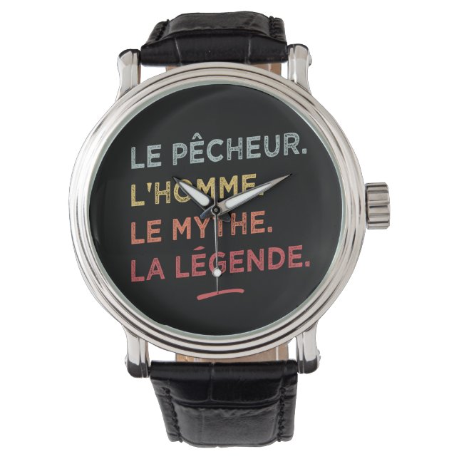 Le pêcheur l'homme le mythe la légende armbandsur (Framsida)