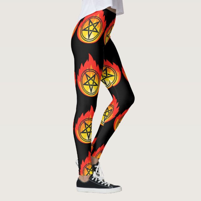 Le pentagrame ardant  leggings (Höger)